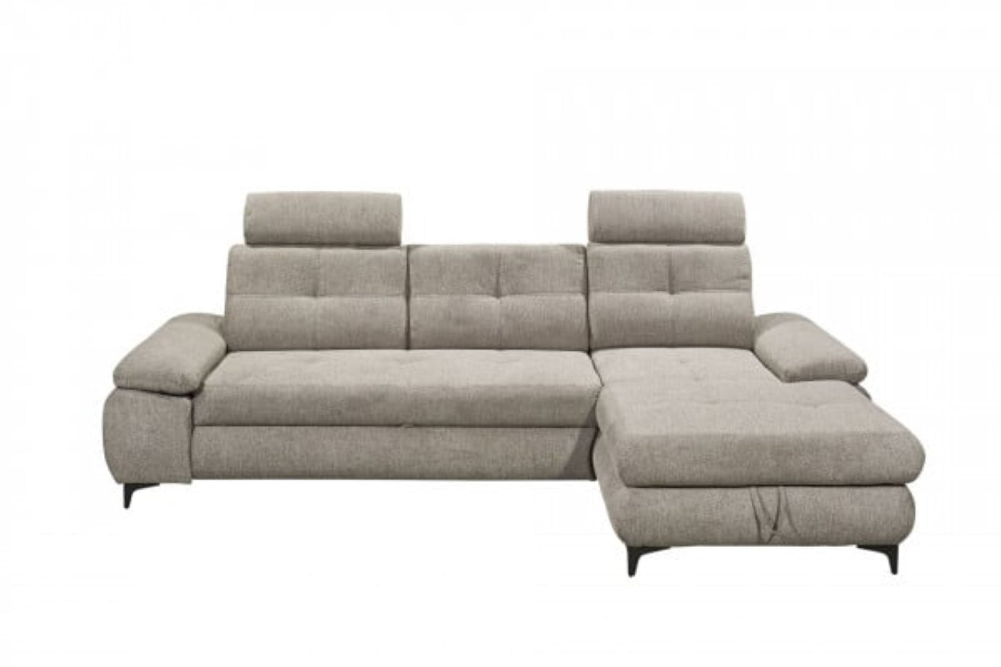 Ecksofa Altona von ED Exciting Design mit Schlaffunktion und Bettkasten – Stilvoll und Funktional
