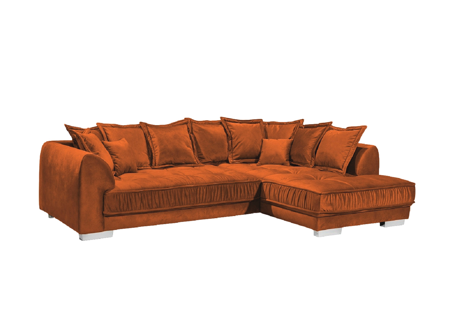 Ecksofa Pascha von ED Exciting Design - Luxus-Mikrofaser