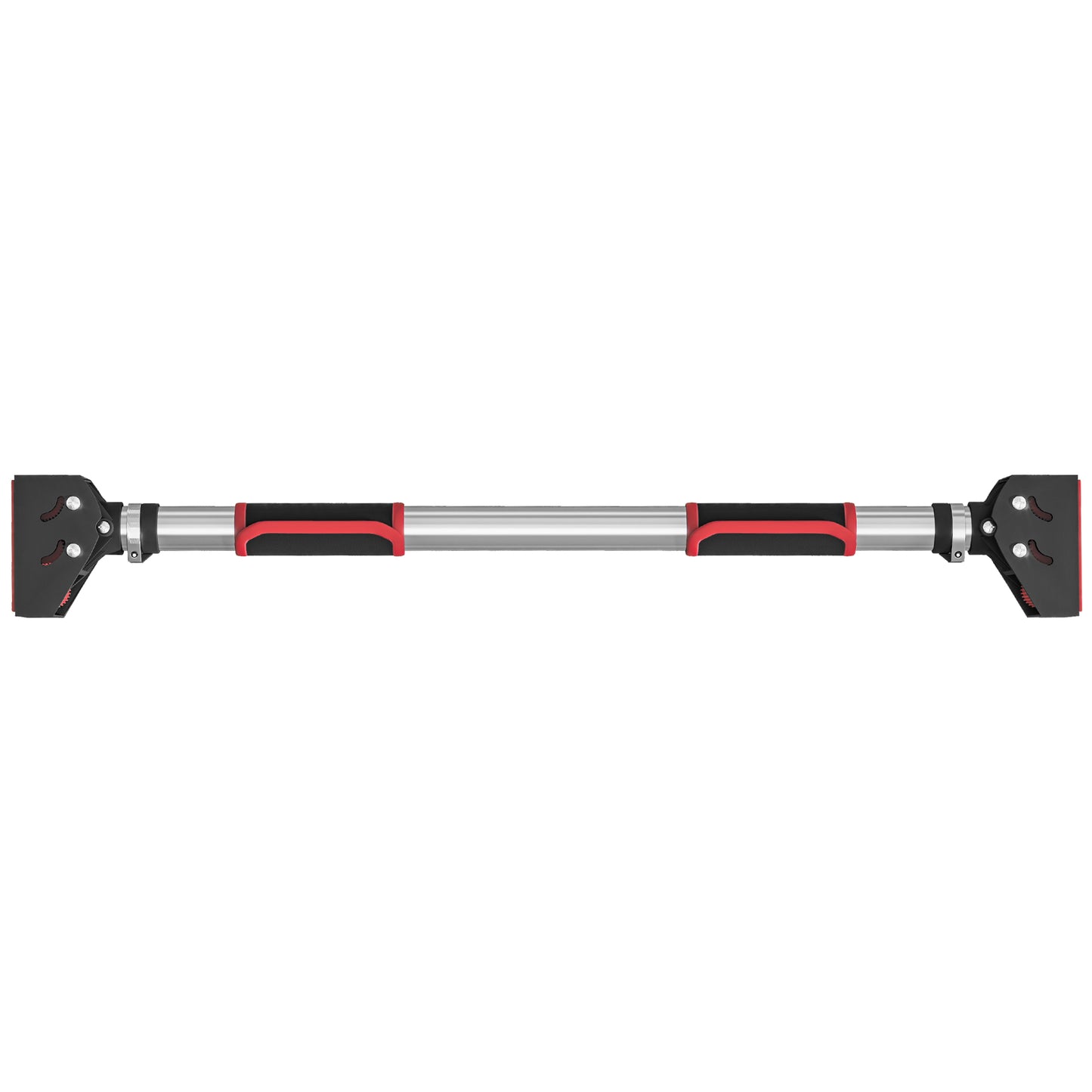 SPORTNOW Klimmzugstange verstellbar für Türrahmen rutschfest und wandmontierbar Pull Up Bar für Fitness Zuhause aus Stahl schwarz   Aosom.de