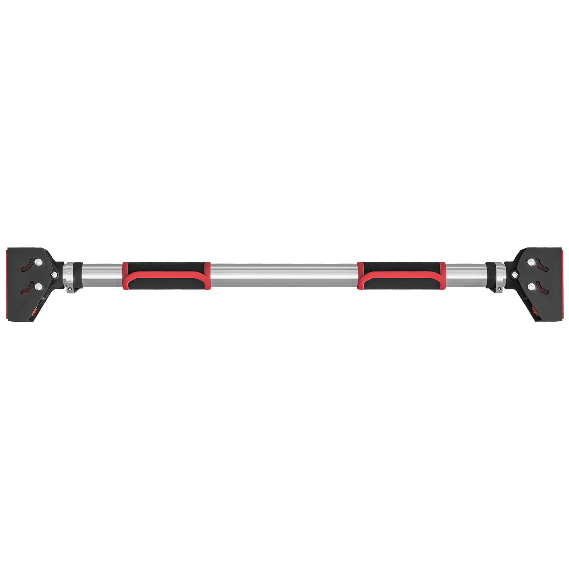 SPORTNOW Klimmzugstange verstellbar für Türrahmen rutschfest und wandmontierbar Pull Up Bar für Fitness Zuhause aus Stahl schwarz   Aosom.de