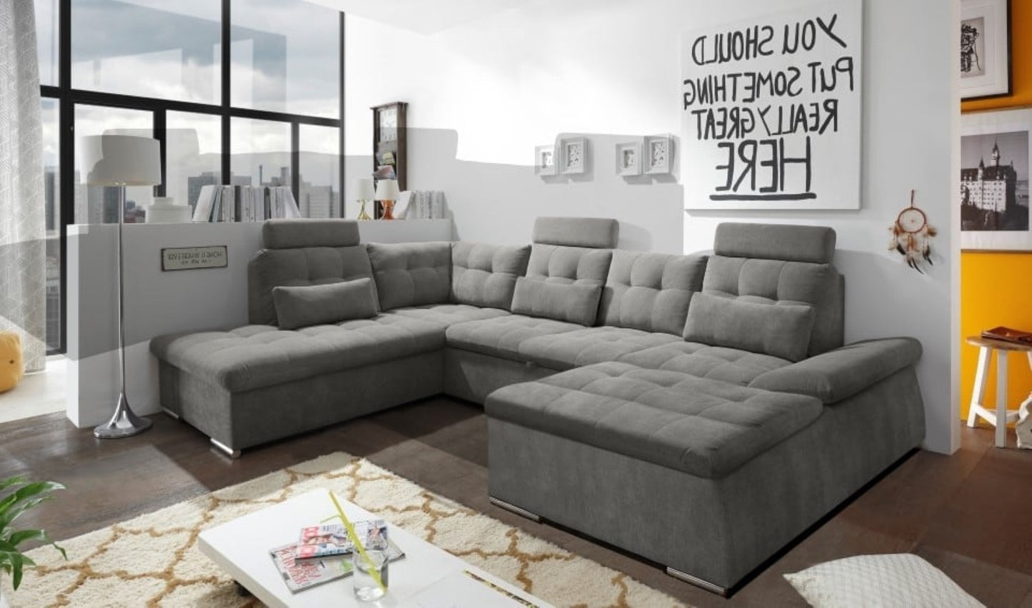 Nalo Wohnlandschaft mit Schlaffunktion – Ihre Entspannungsoase für Zuhause