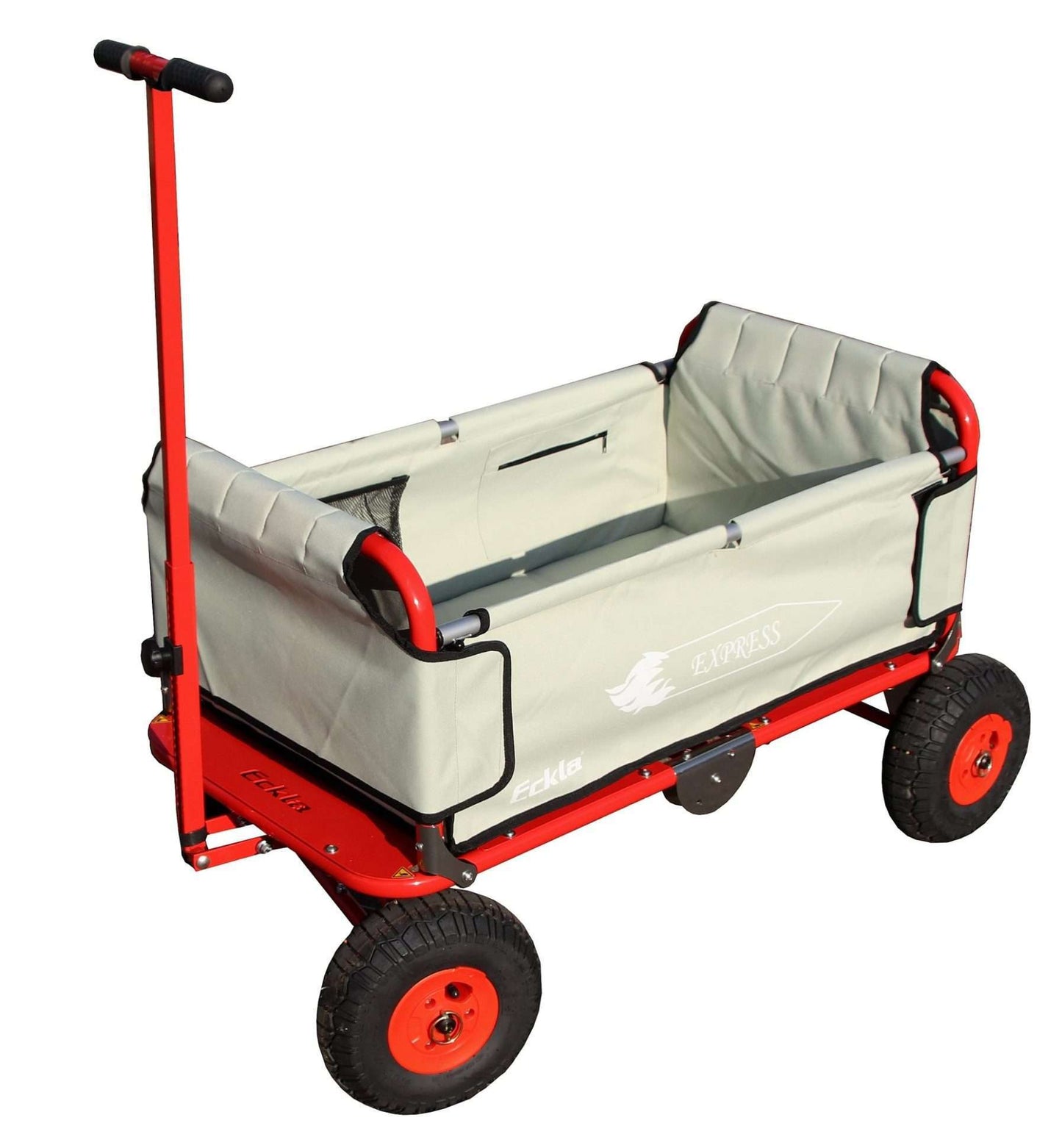 ECKLA-Express Faltbollerwagen - Cremeweiß limited Edition - Luftbereift