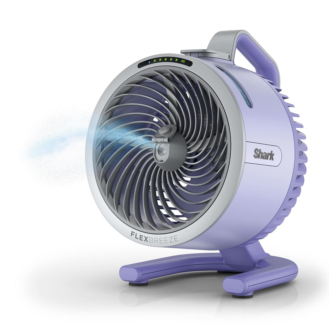 Shark Flex Breeze HydroGo Ventilator mit Sprühnebel - Lila FA050EULV