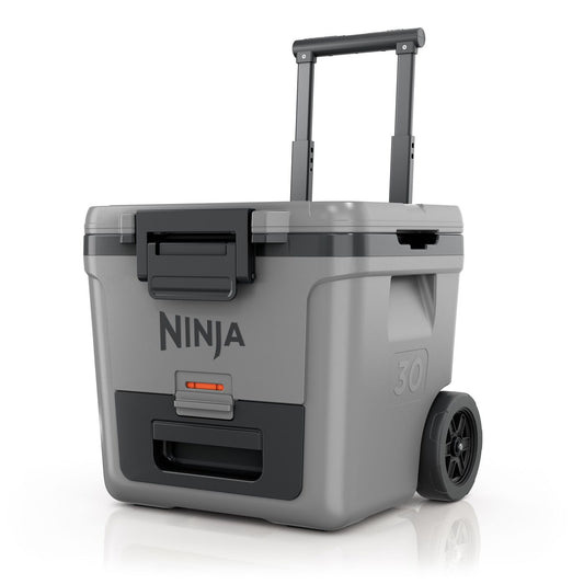 Ninja FrostVault 28L Kühlbox mit Rädern und Trockenzone  Slate Grau FB230EUGY