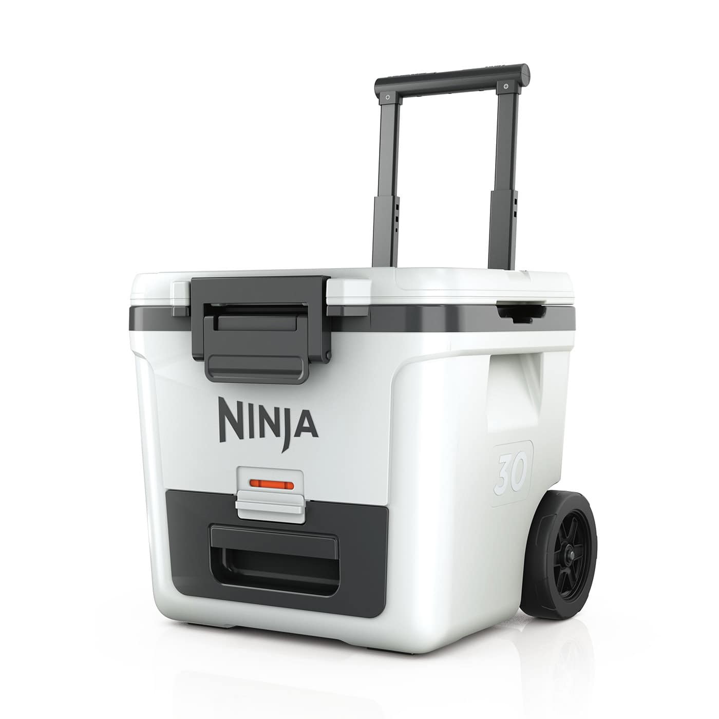 Ninja FrostVault 28L Kühlbox mit Rädern und Trockenzone wolkenweiß FB230EUWH