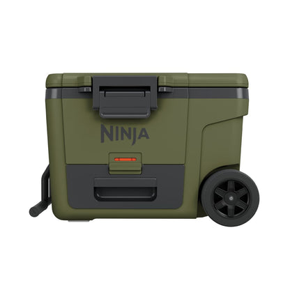 Ninja FrostVault 42L Kühlbox mit Rädern und Trockenzone –  Olivgrün FB245EUUKDBGN