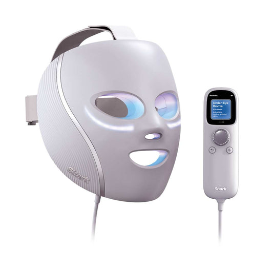 Shark CryoGlow LED-Maske + Kühlung der Augenpartie in Lila | FW312EUPL | von SharkNinja