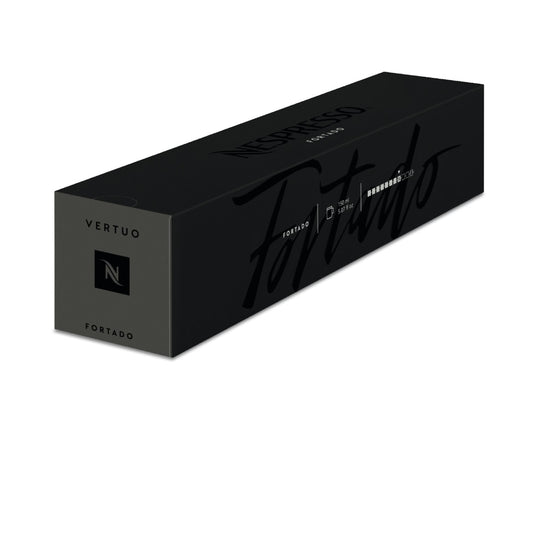 Nespresso Fortado Vertuo Line 10 Gran Lungo Kaffeekapseln 150 ML Intensiv & vollmundig