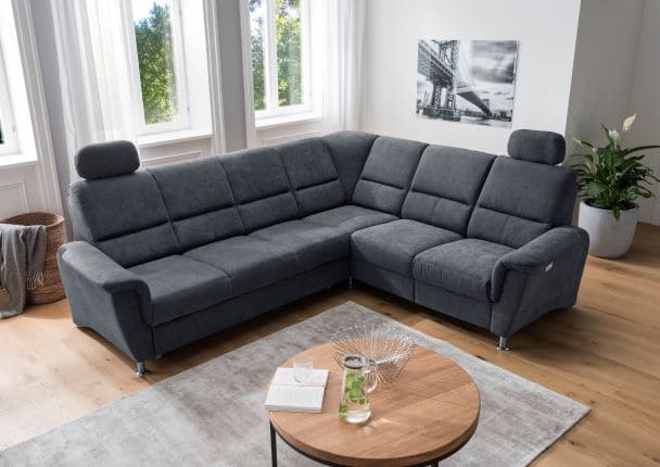 Ecksofa Parole von Benformato: Multifunktionaler Luxus mit Schlaffunktion und Relaxfunktion für Ihr Zuhause