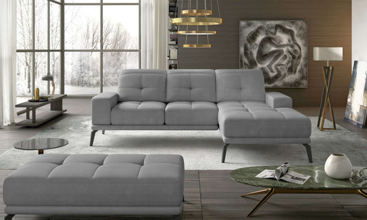 Torrense designer Ecksofa - Modernes und stilvolles Sofa mit verstellbaren Funktionen