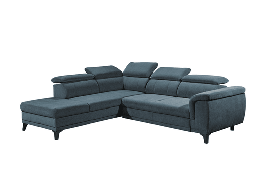 Ecksofa Albany mit Schlaffunktion und Bettkasten von Ed Exciting Design in verschiedenen Farben