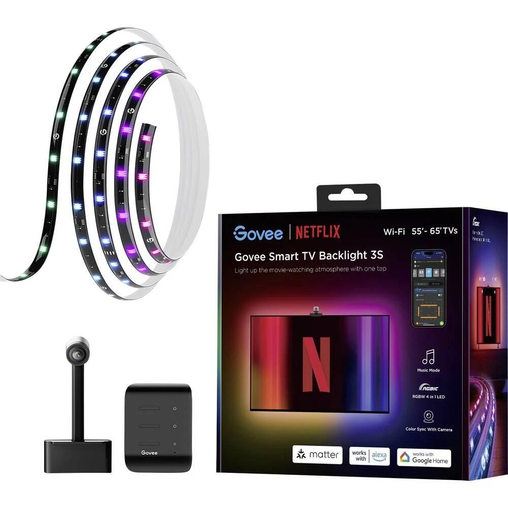 Govee RGBIC Netflix Envisual TV Backlight für 55