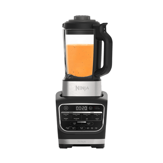 Ninja Mixer & Suppenkocher  2-in-1-Gerät  1.000-Watt-Motor  Auto-iQ-Technologie  schwarz  HB150EU