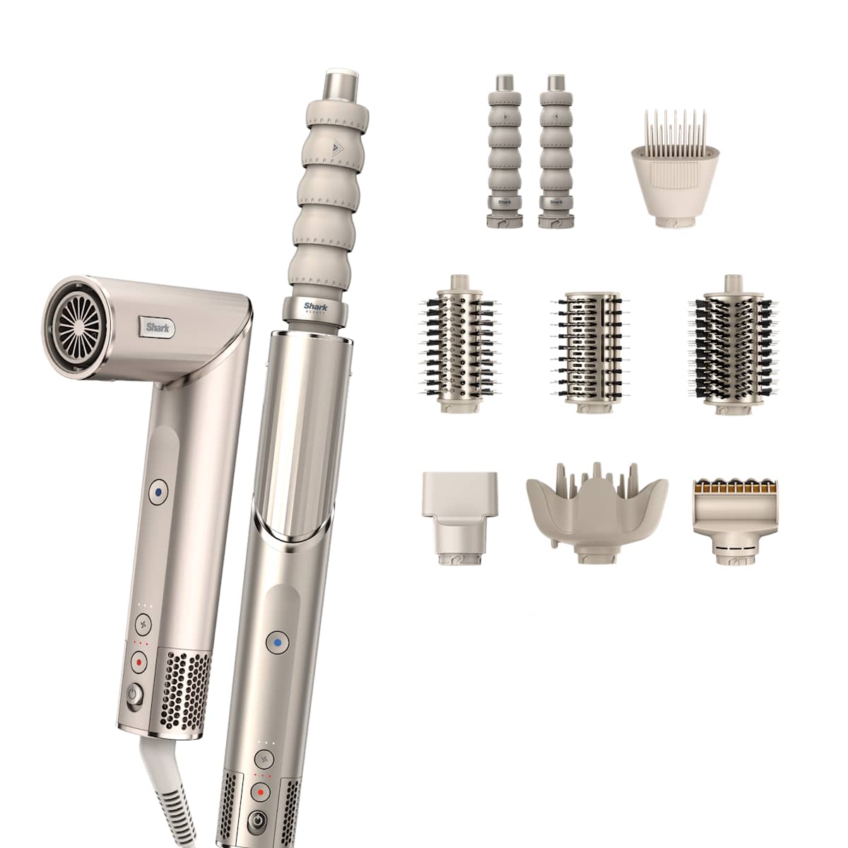 Shark FlexStyle | Personalisiere Dein Styling Set in Beige | HD400SLEU | von SharkNinja
