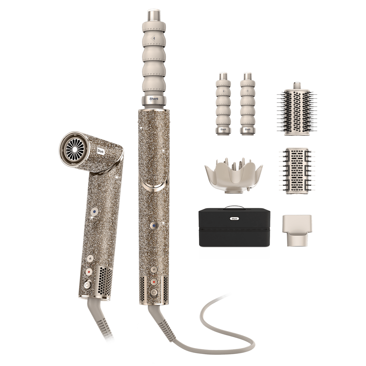 Shark FlexStyle Sparkle - Limited Edition Haarstyler und -trockner | HD446JSEU | von SharkNinja