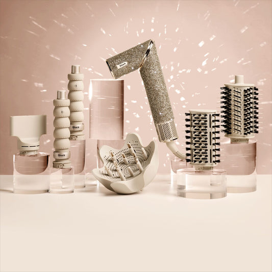 Shark FlexStyle Sparkle - Gold Diamond Limited Edition Haarstyler und -trockner HD446JSEU