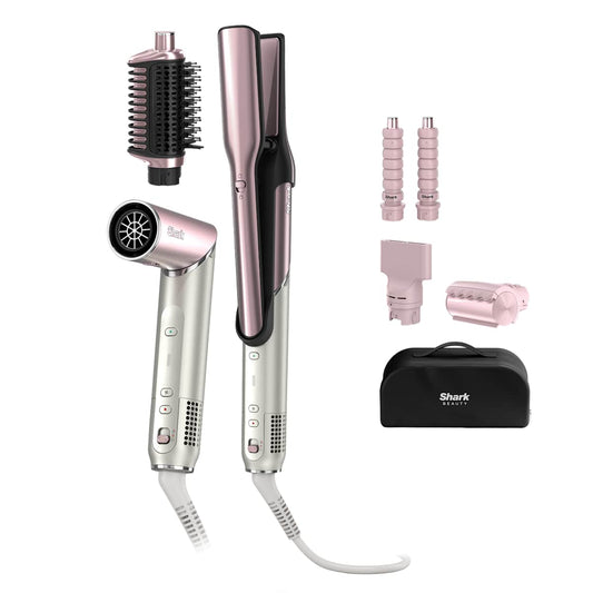 Shark Glam Multistyler für glatte Haare, Wellen und Locken in Rosa | HD6051SEUPK | von SharkNinja