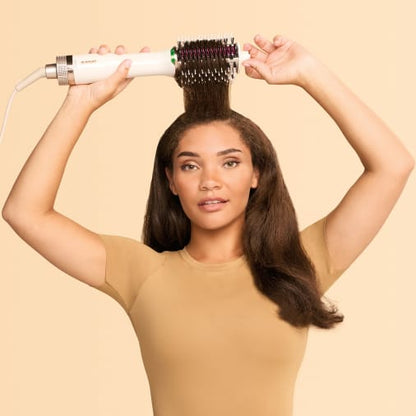 Shark SmoothStyle Warmluftbürste mit Glättungskamm  inkl. hitzeresistente Aufbewahrungstasche HT212EU