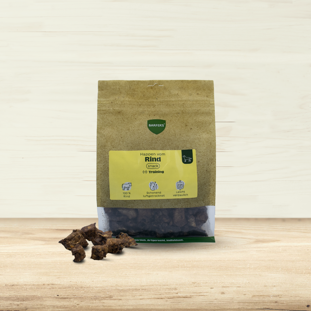 BARFER'S SNACK  - Happen vom Rind