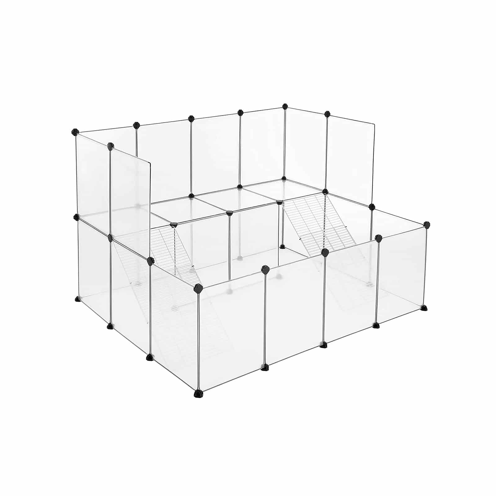 Haustierkäfig für Kleintiere Weiß