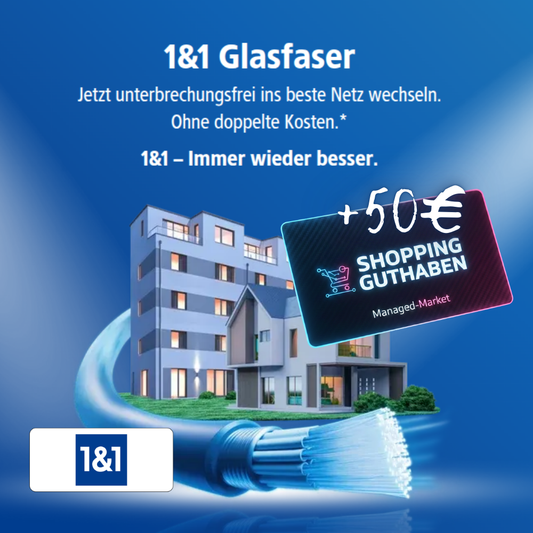 Glasfaser Zuhause - 1und1
