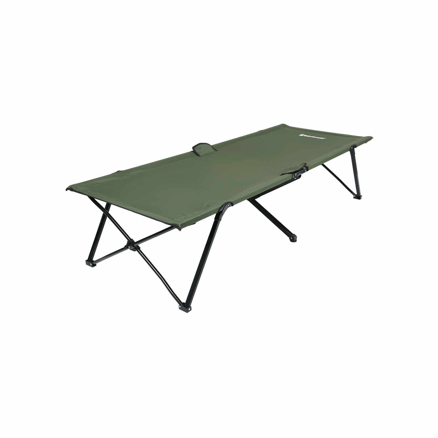 Hochbelastbares Campingbett Armeegrün