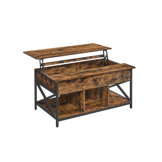 Höhenverstellbarer Kaffeetisch 60 x 100 x (48-62) cm