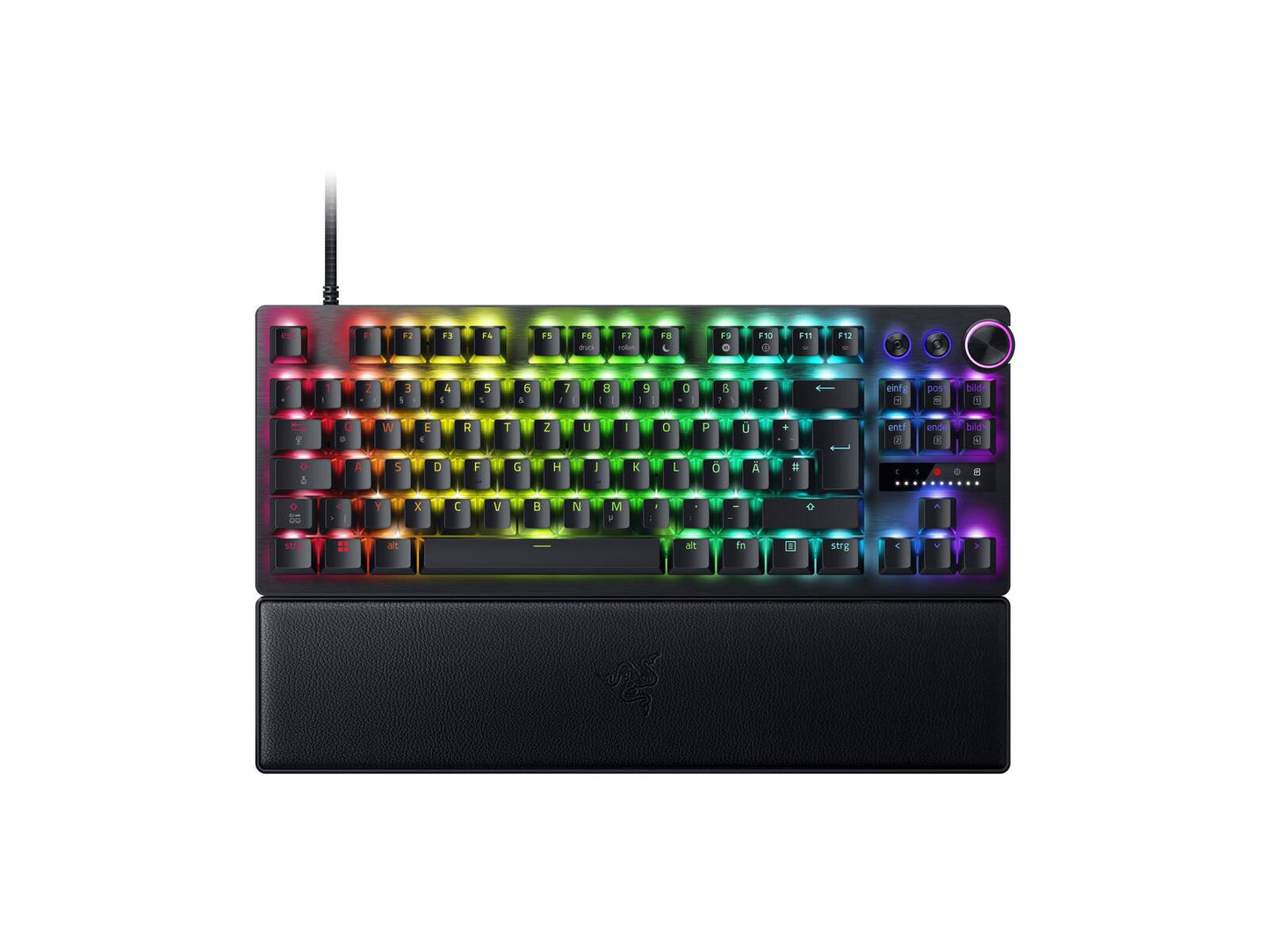 Razer Tastatur Huntsman V3 Pro Tenkeyless 8KHz DE Layout kabelgebunden