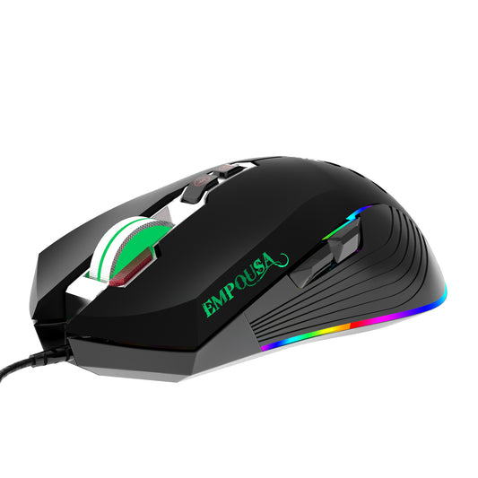 INCA Gaming Maus IMG-347    7200 DPI, RGB, 8 Tasten, USB, SW retail