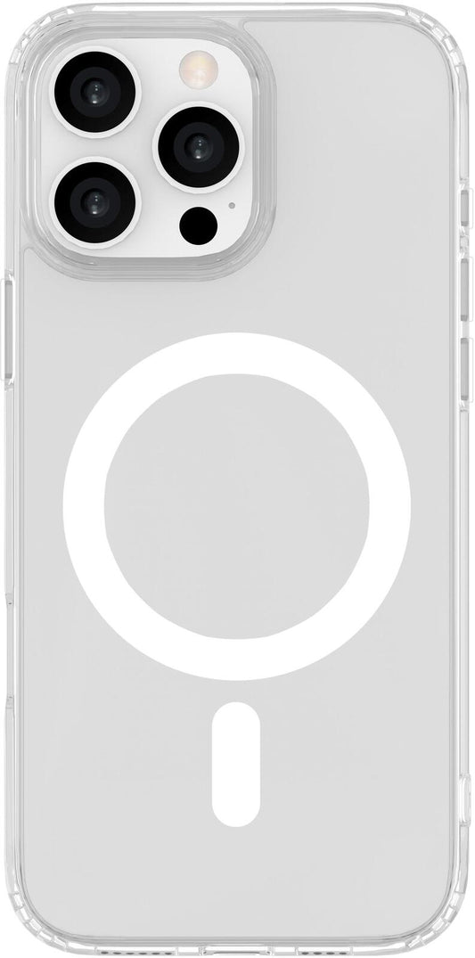 eSTUFF iPhone 16 Pro INFINITE OSLO Magnetic Hybrid Cover - Transparent