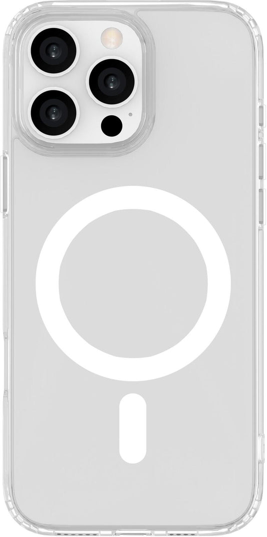 eSTUFF iPhone 16 Pro Max INFINITE OSLO Magnetic Hybrid Cover - Transparent