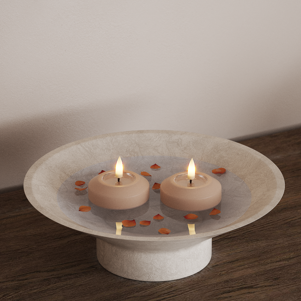 LED-Schwimmlichter Ø 6,1 cm (2 Stück) Rosa