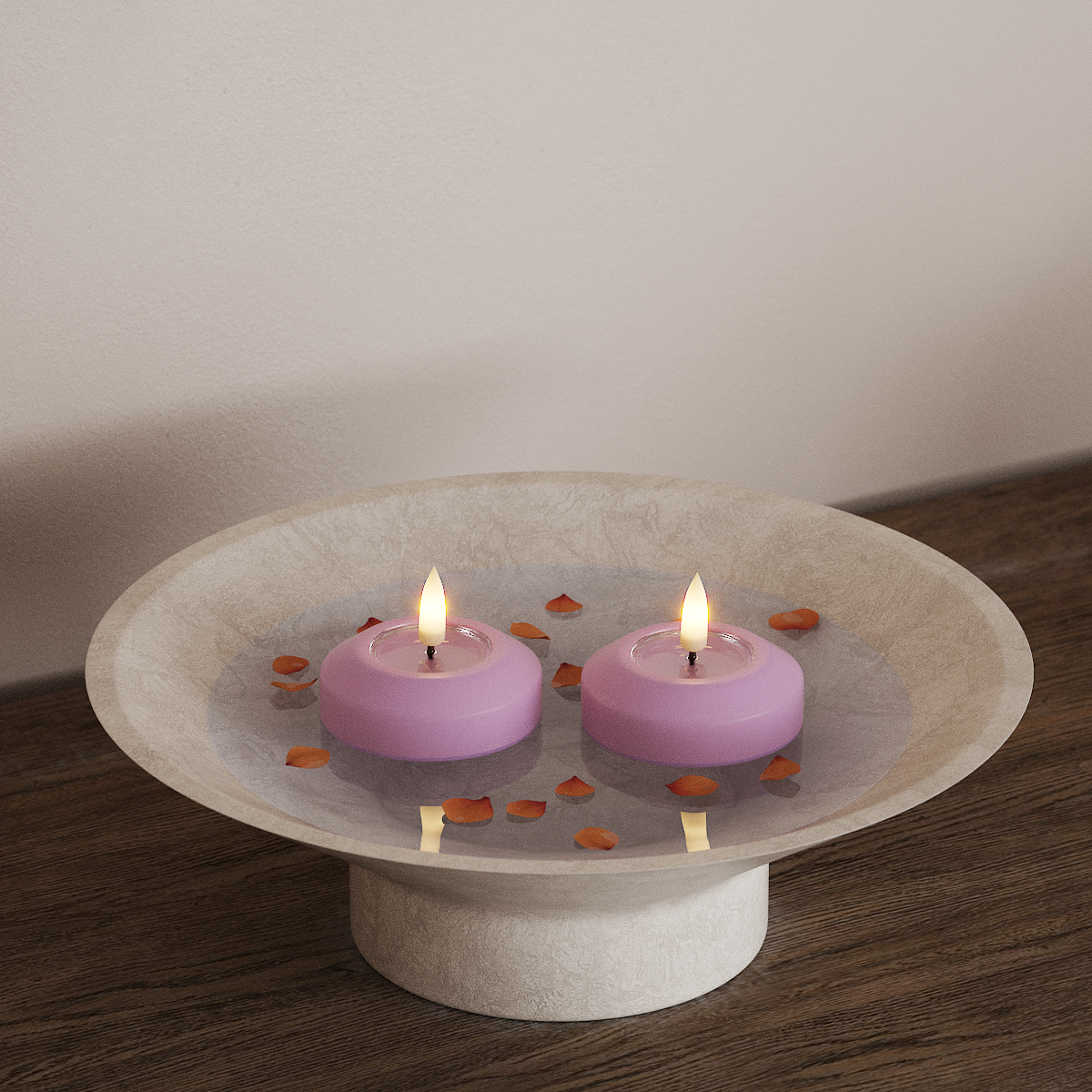 LED Fluglicht Ø 6,1 cm (2 PCs) Lavendel