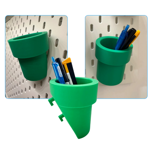 Mario Warp Pipe Behälter für IKEA Skadis