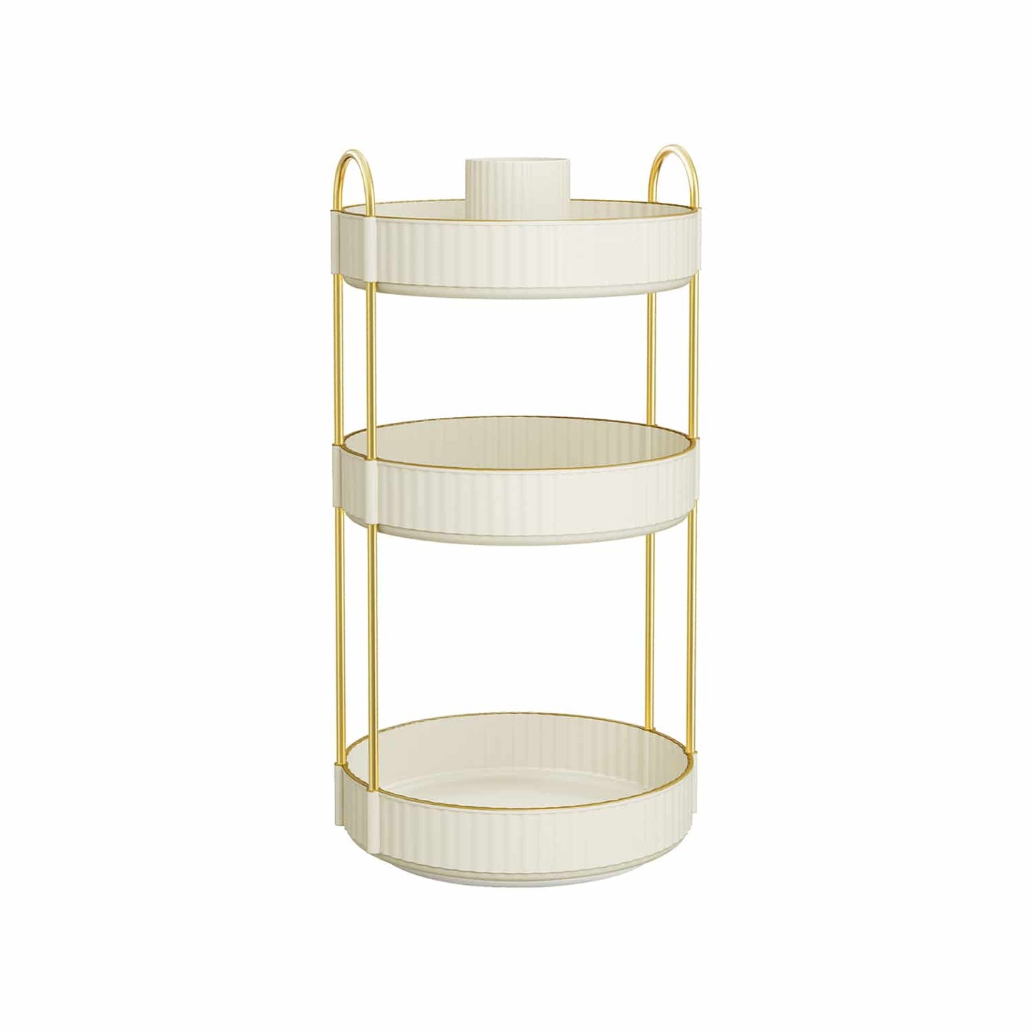 Make-up Organizer drehbar Geschenkidee wolkenweiß