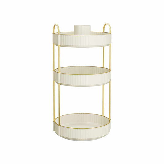 Make-up Organizer drehbar Geschenkidee wolkenweiß