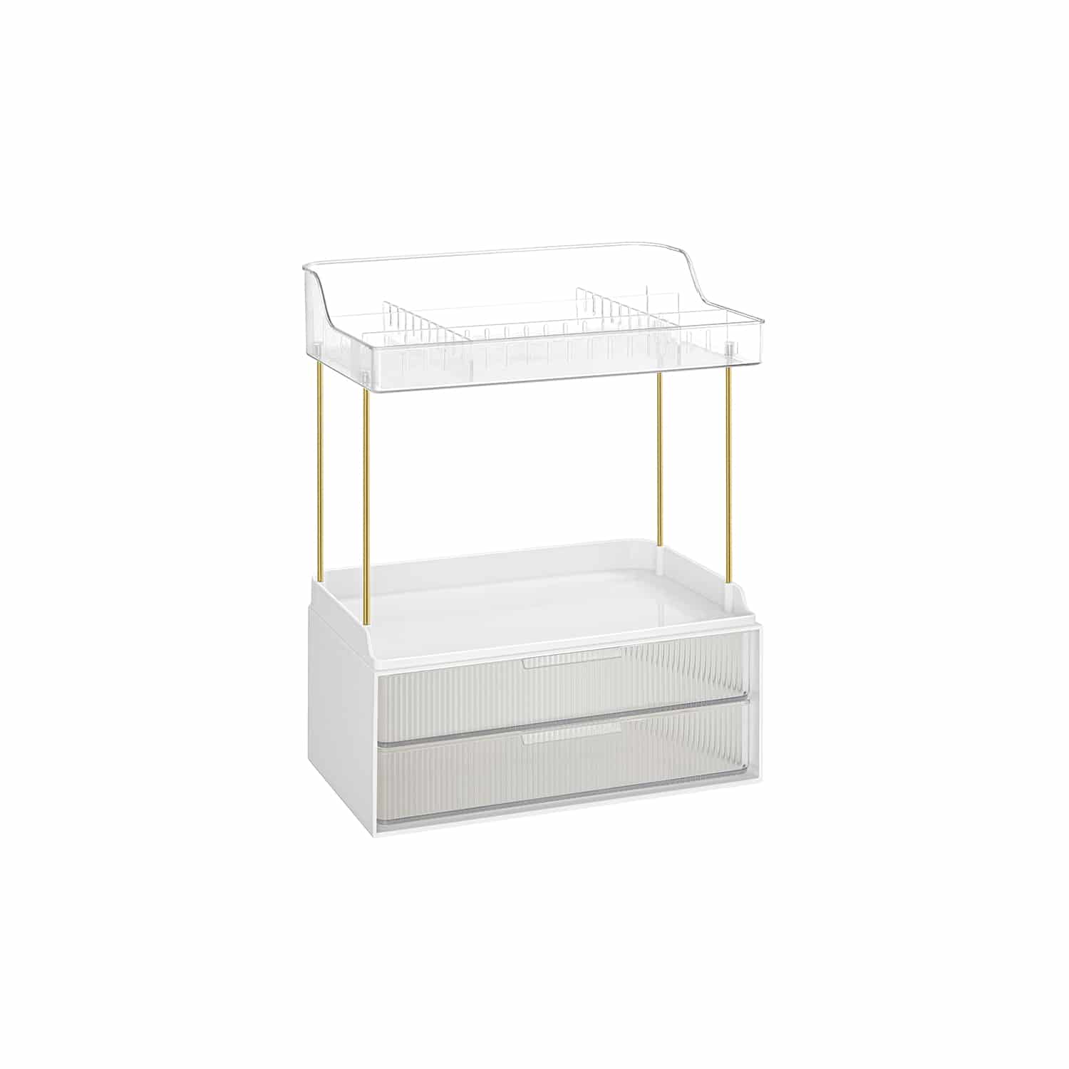 Make-up Organizer 4 Ebenen 20 x 32 x 39,1 cm, transparent