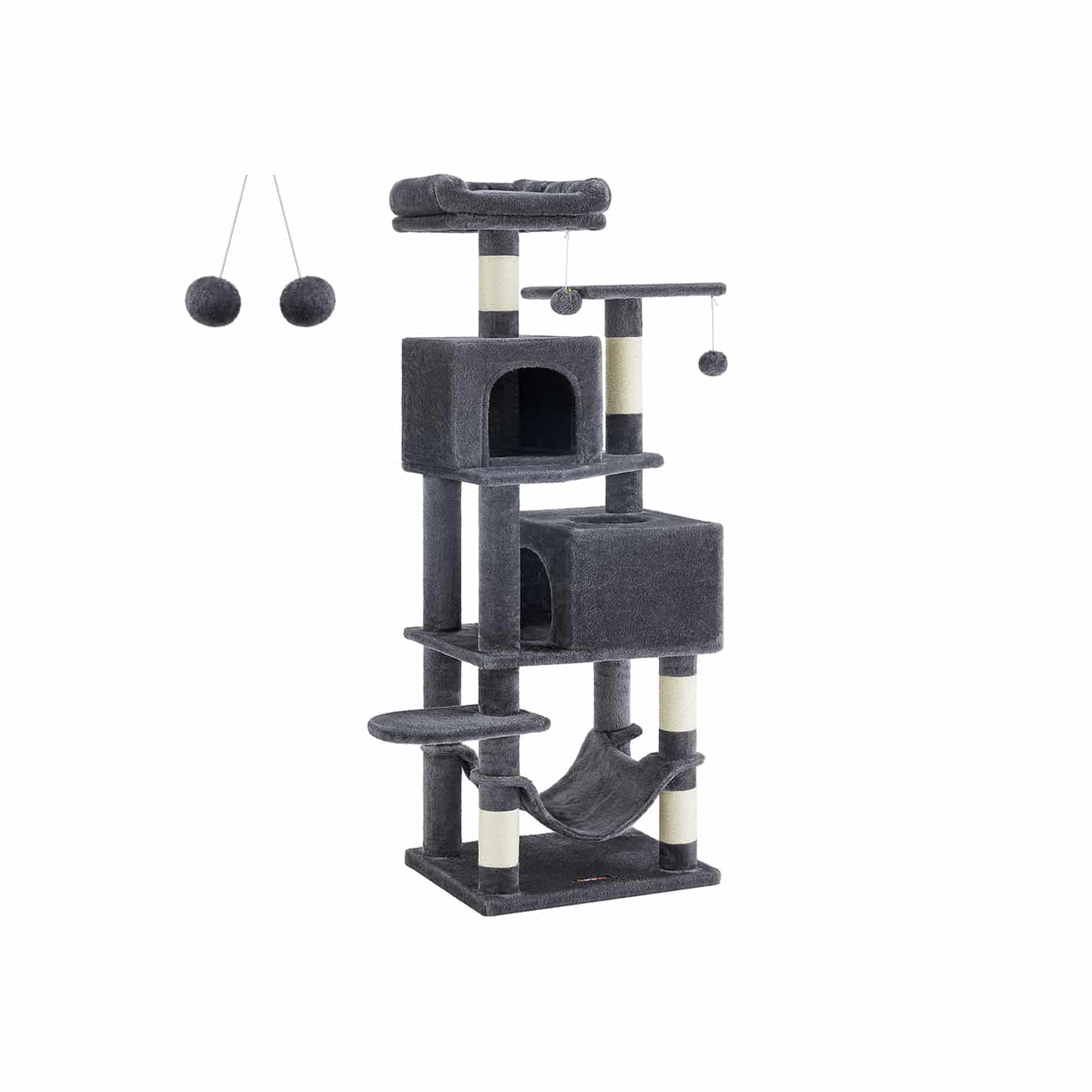 Katzenbaum rauchgrau