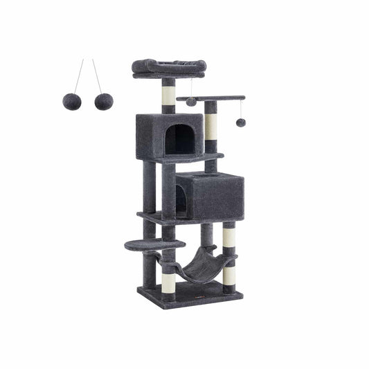 Katzenbaum rauchgrau