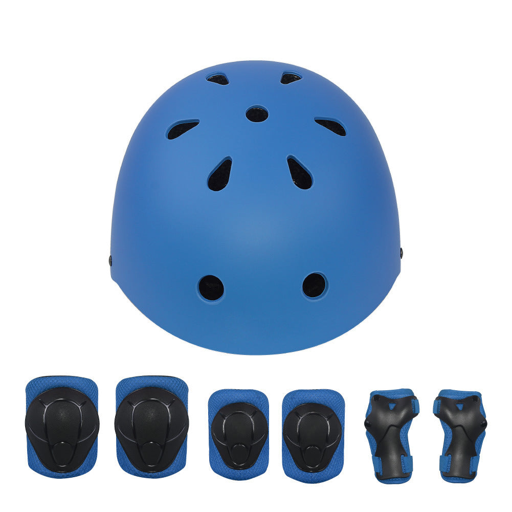 Stylischer klassischer Kinderhelm - Blue