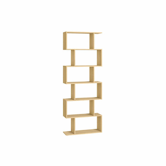 Bücherregal mit 6 Ebenen zur Präsentation