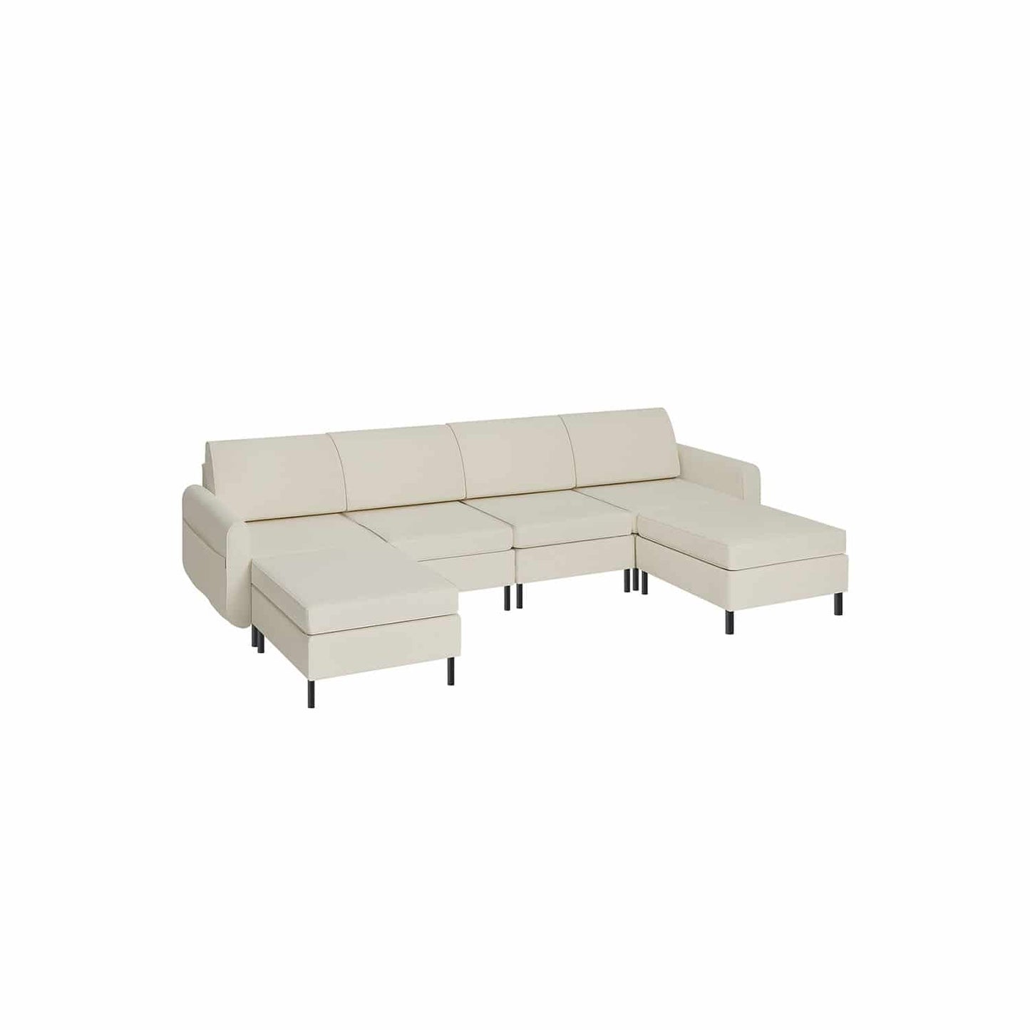 COMBIE Kollektion - 6 Teile Modulares Sofa