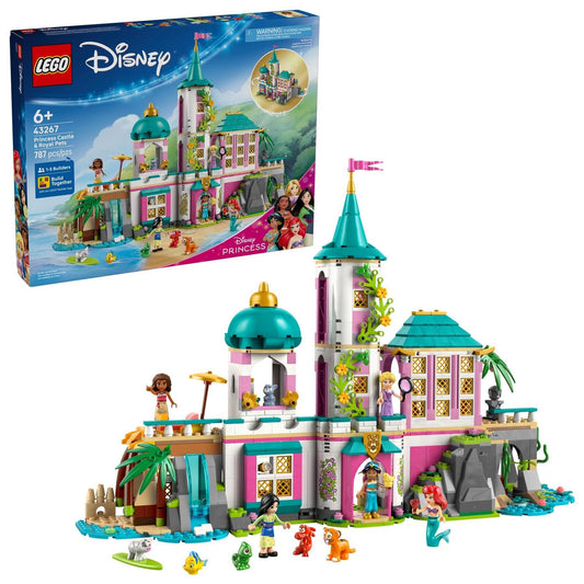 LEGO® Disney 43267 Prinzessinnenschloss mit Haustieren