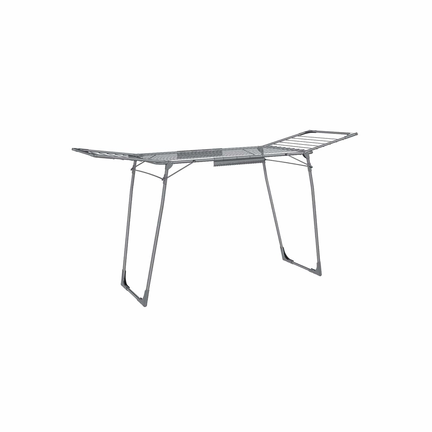 Wäscheständer mit Sockenhalter Metall grau