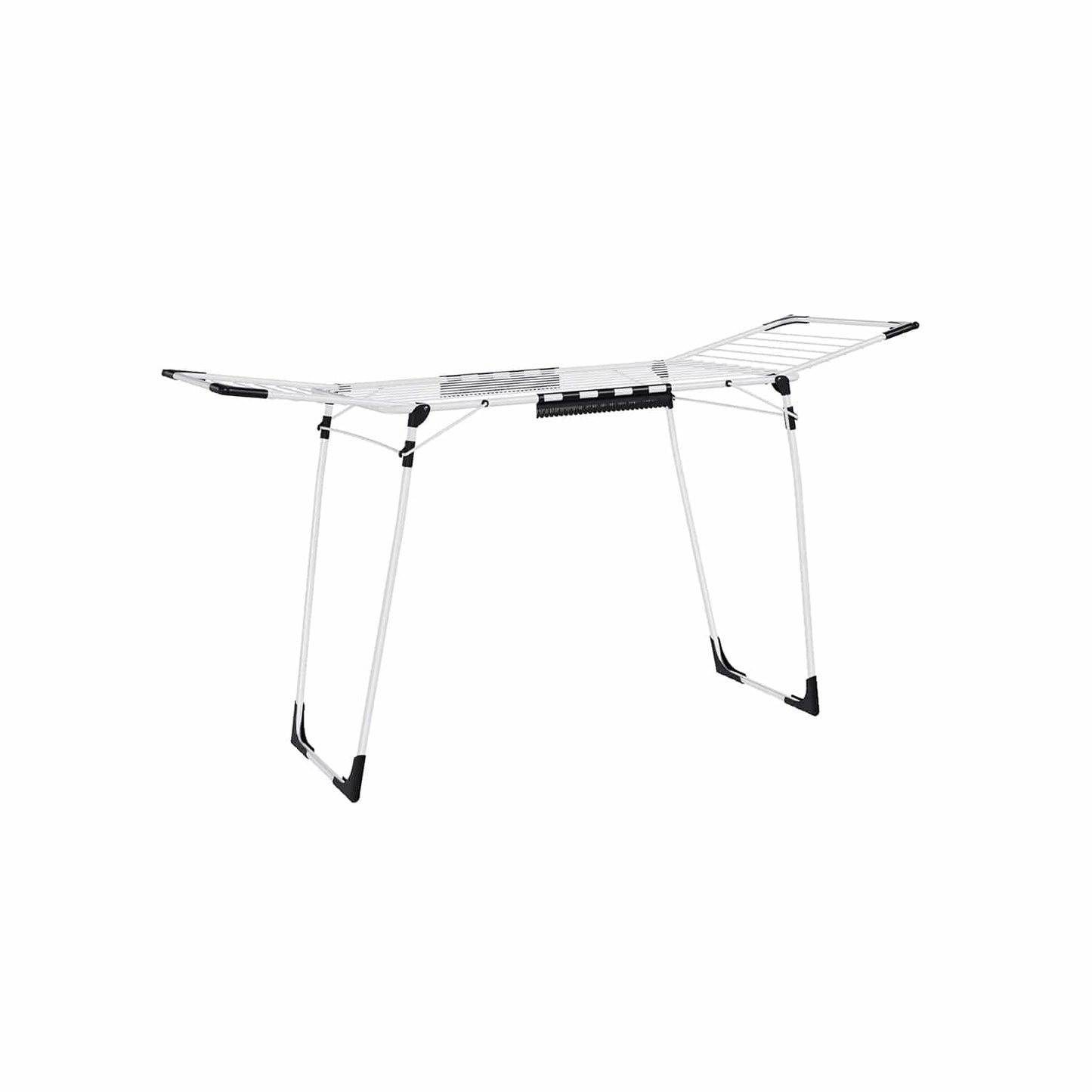 Wäscheständer mit Sockenhalter Metall grau