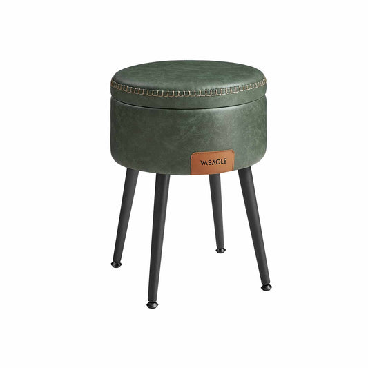 EKHO Kollektion - Runder Sitzhocker Schminktisch Hocker Ottoman