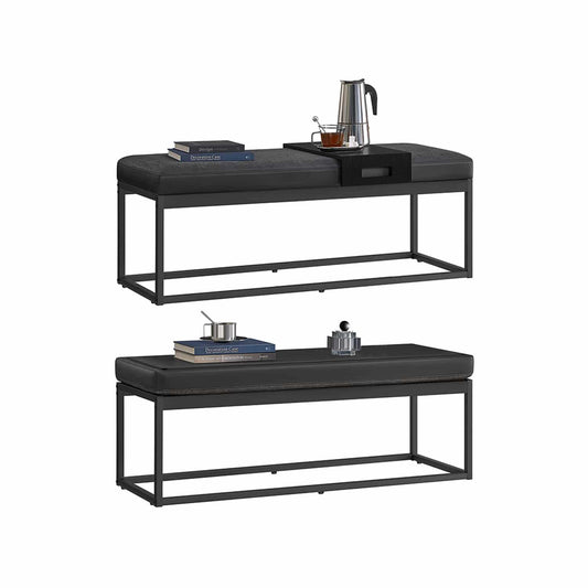 LUIZ Kollektion - Sitzbank mit wendbarem Oberteil