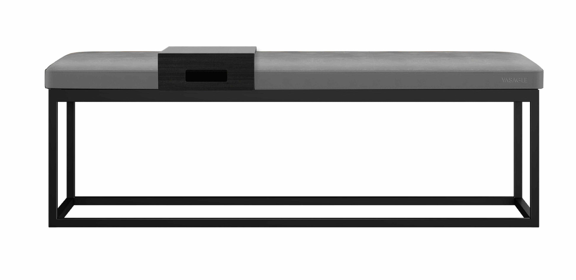 HOME Sitzbank mit Stauraum aus Kunstleder