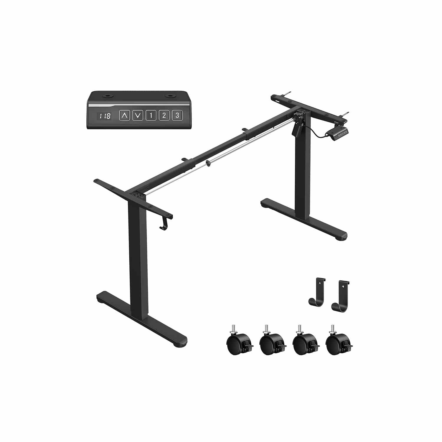 Höhenverstellbarer Schreibtisch elektrisch ohne Tischplatte