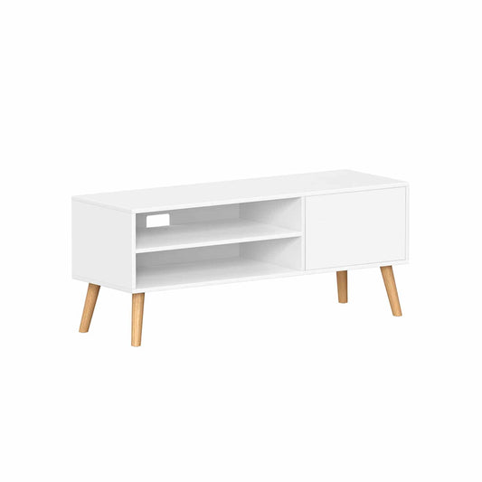 TV-Schrank mit 1 Tür 40 x 120 x 49 cm weiß